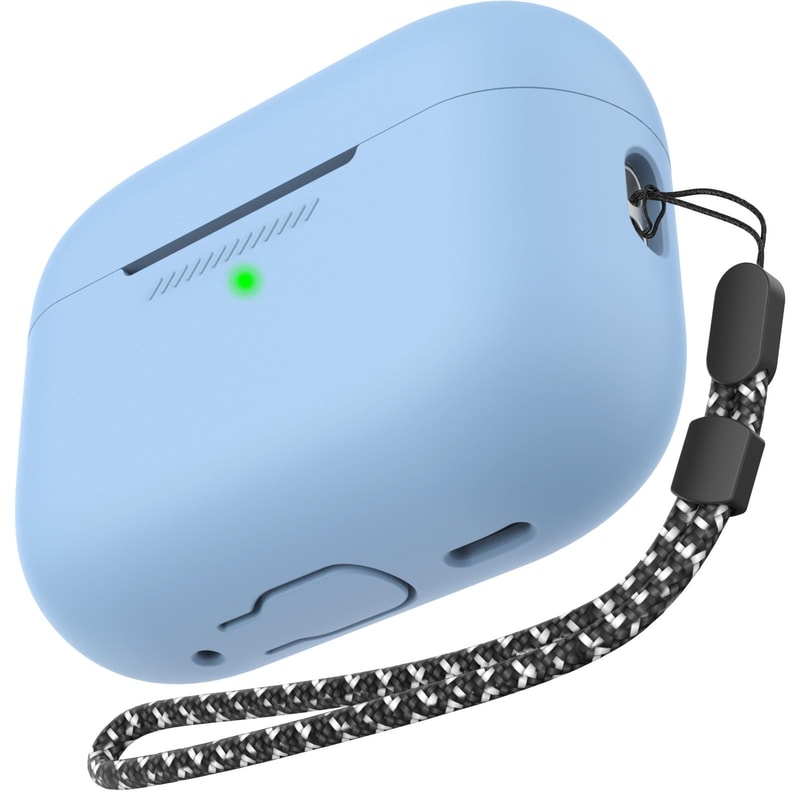 AirPods Pro Case Silicone Protective Cover With Lanyard Shockproof Slim Fit 10