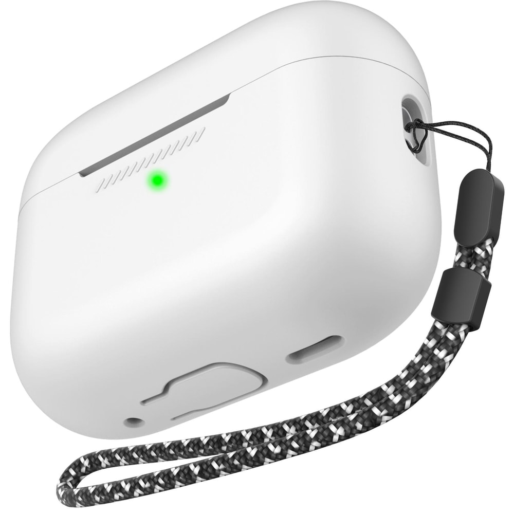 AirPods Pro Case Silicone Protective Cover With Lanyard Shockproof Slim Fit 17