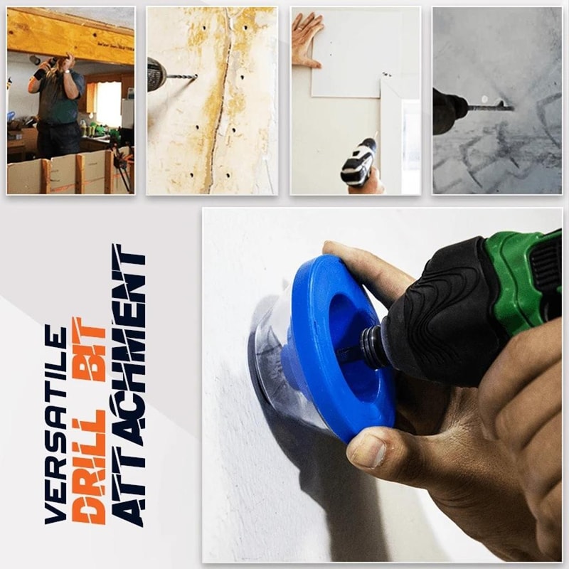 Drill Dust Collector Attachment with Ash Bowl, Adjustable Drill Dust Cover for Clean, Mess-Free Drilling