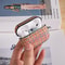 Woven Leather AirPods Pro Case Protective Hard Shell Cover 5