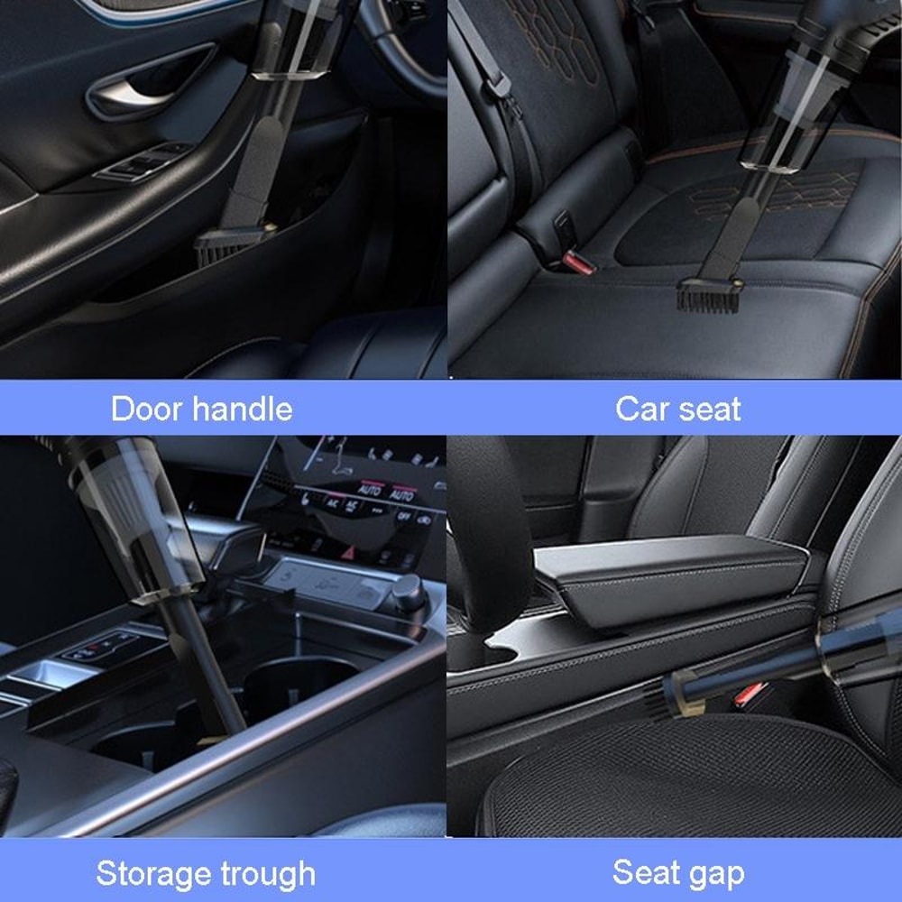 Cordless Handheld Car Vacuum With Suction For Home Auto Cleaning 4