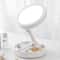 Foldable LED Makeup Mirror With Magnification Compact Travel Vanity Mirror 2
