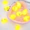Cute Yellow Chicken LED String Lights Waterproof Easter Decorative Lights for Home & Party