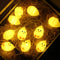 Cute Yellow Chicken LED String Lights Waterproof Easter Decorative Lights for Home & Party