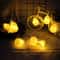 Cute Yellow Chicken LED String Lights Waterproof Easter Decorative Lights for Home & Party