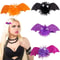 Kids Halloween Bat Hair Clip Glitter Costume Hairpin Spooky Party Accessory 1