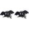 Kids Halloween Bat Hair Clip Glitter Costume Hairpin Spooky Party Accessory 2
