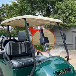 universal golf cart windshield clips adhesive mounts for club car