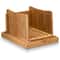 Bamboo Bread Slicer Cutting Board With Crumb Tray For Even Slices 1