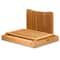 Bamboo Bread Slicer Cutting Board With Crumb Tray For Even Slices 2