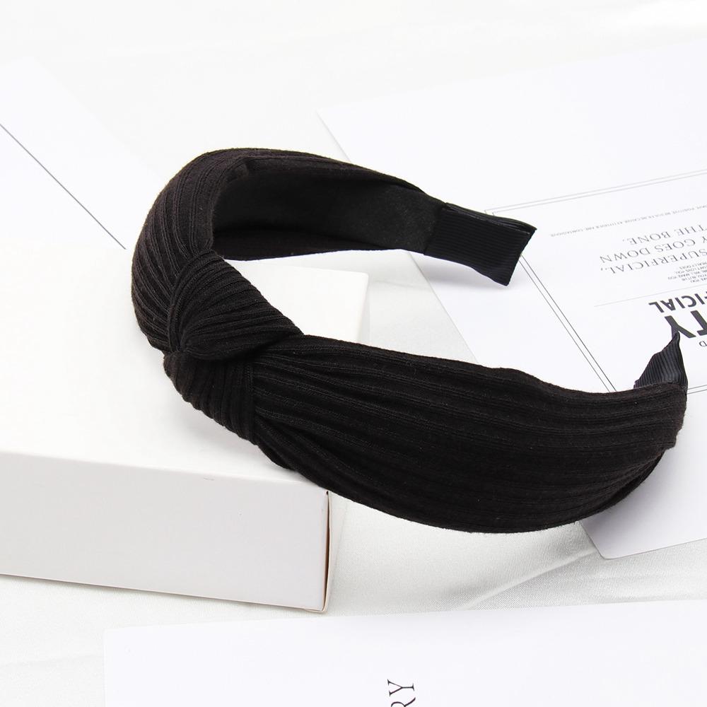 Soft Knotted Bow Headband For Women Cotton Hairband Stylish Headband For Women Everyday Wear 9
