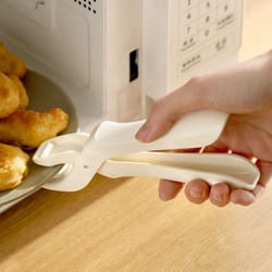 heat-resistant non-slip plate gripper clip kitchen tongs
