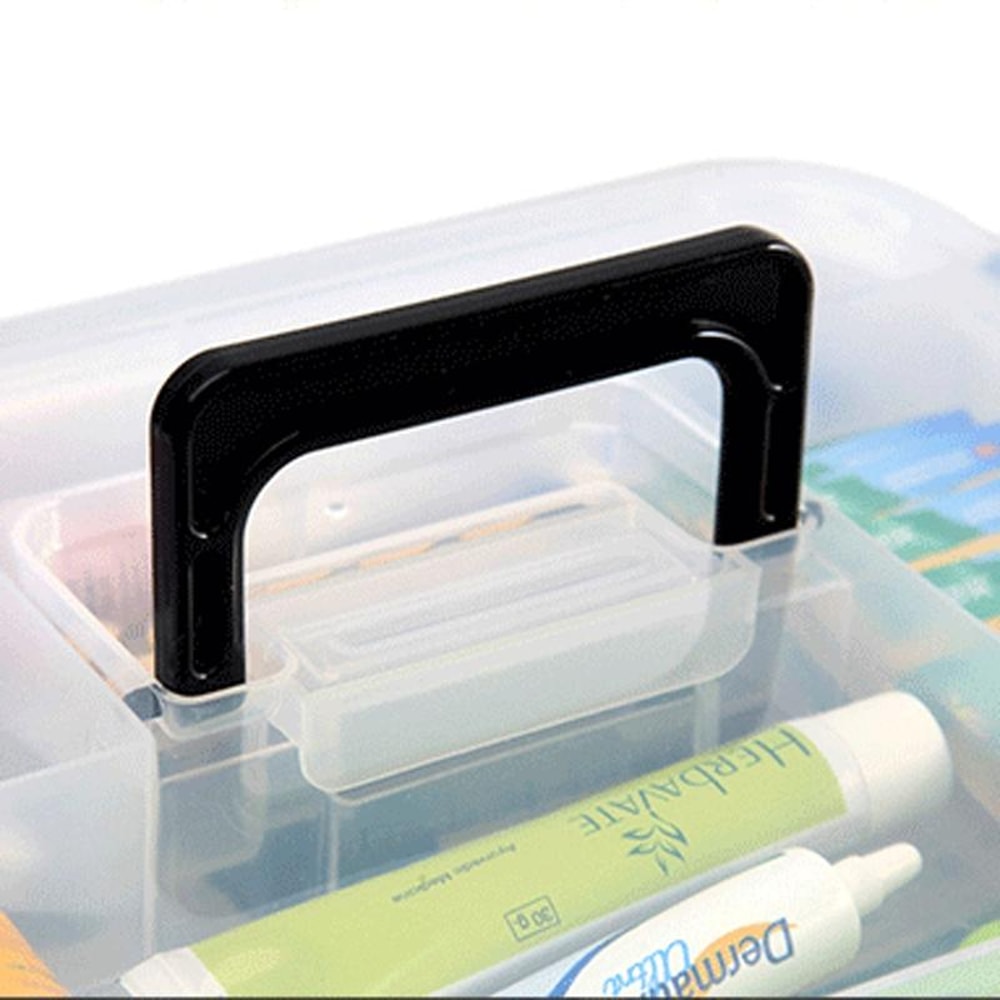 MultiLayer Family First Aid Organizer Box Portable Medicine Storage Box For Home Travel 6