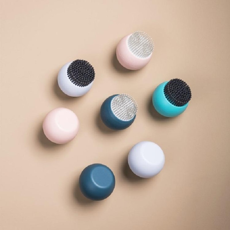 Silicone Pot Cleaning Brush Ball Non Scratch Kitchen Scrubber For Dishes And Cookware 2