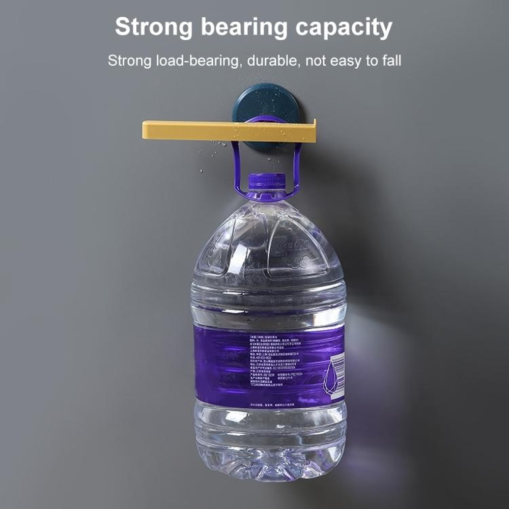 Wall Mounted Towel Rack With Adhesive TBar Holder For Bathroom Kitchen Organization 2