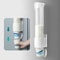 Wall Mounted Automatic Cup Dispenser With Dust Cover Space Saving Cup Holder Dispenser For Kitchens 1
