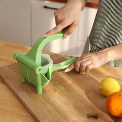 portable manual ice crusher juicer – hand press citrus & crushed ice maker for home & bar