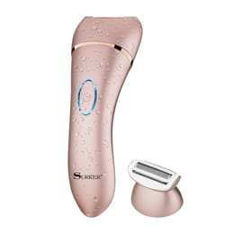 2-in-1 electric epilator & waterproof hair removal shaver for women
