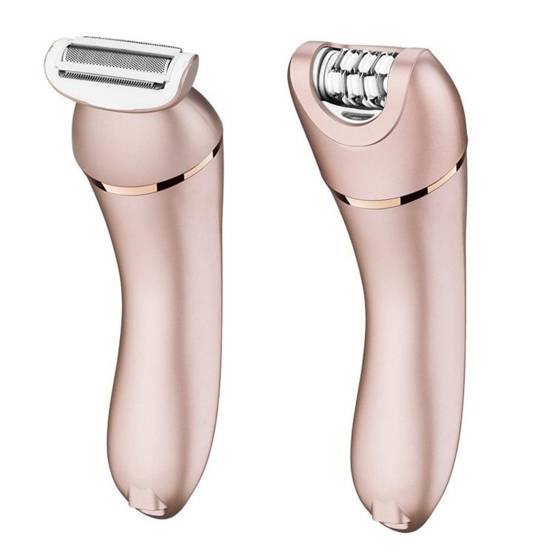 2-in-1 Electric Epilator & Waterproof Hair Removal Shaver for Women