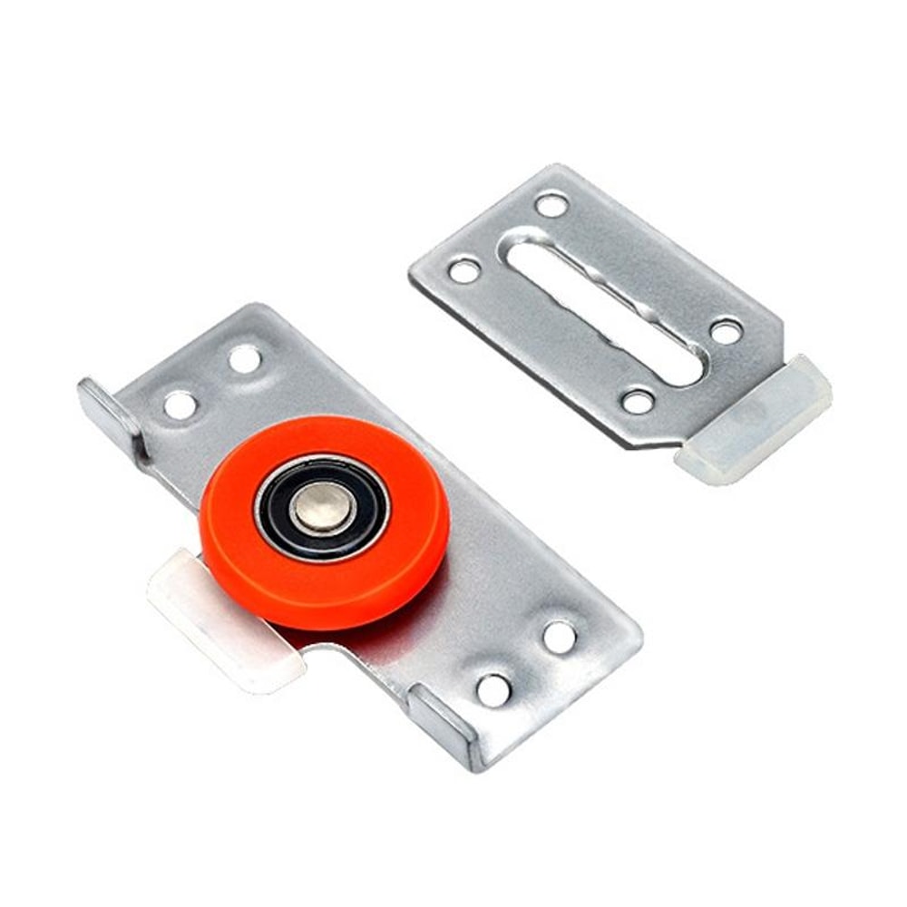 Silent Sliding Door Pulley Kit Adjustable Closet Door Roller Hardware 1