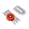 Silent Sliding Door Pulley Kit Adjustable Closet Door Roller Hardware 1