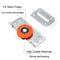 Silent Sliding Door Pulley Kit Adjustable Closet Door Roller Hardware 6
