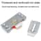 Silent Sliding Door Pulley Kit Adjustable Closet Door Roller Hardware 9