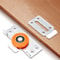 Silent Sliding Door Pulley Kit Adjustable Closet Door Roller Hardware 0