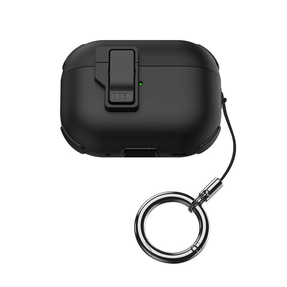AirPods Pro Case With Lock Shockproof Cover With Carabiner 4