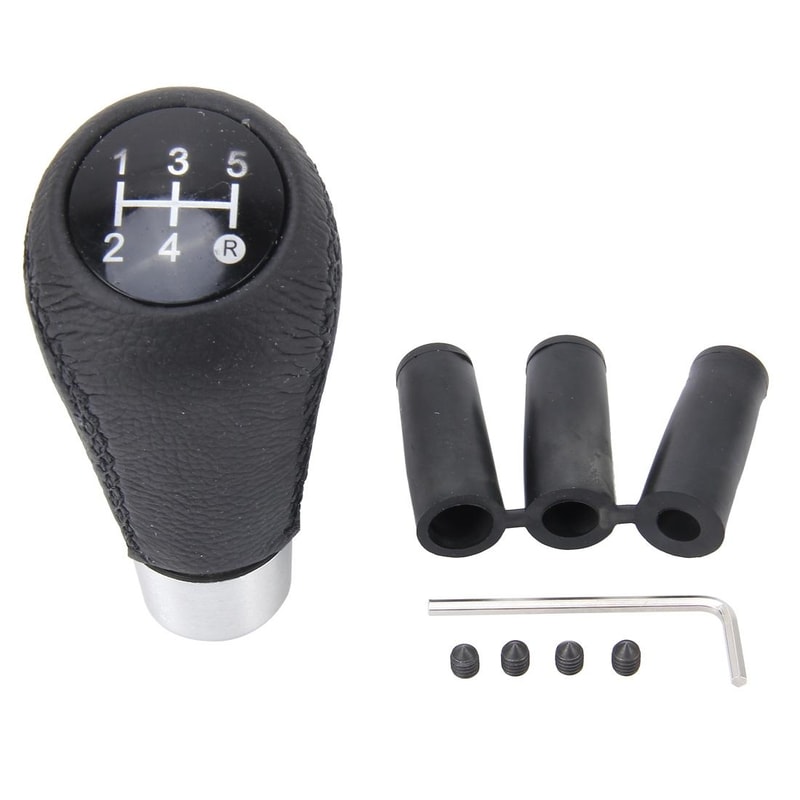 Universal Manual Shift Knob Durable Non Slip Gear Stick Head For Comfortable Driving 5