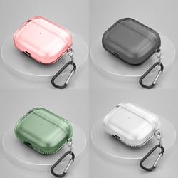 clear shockproof tpu airpods pro case covers