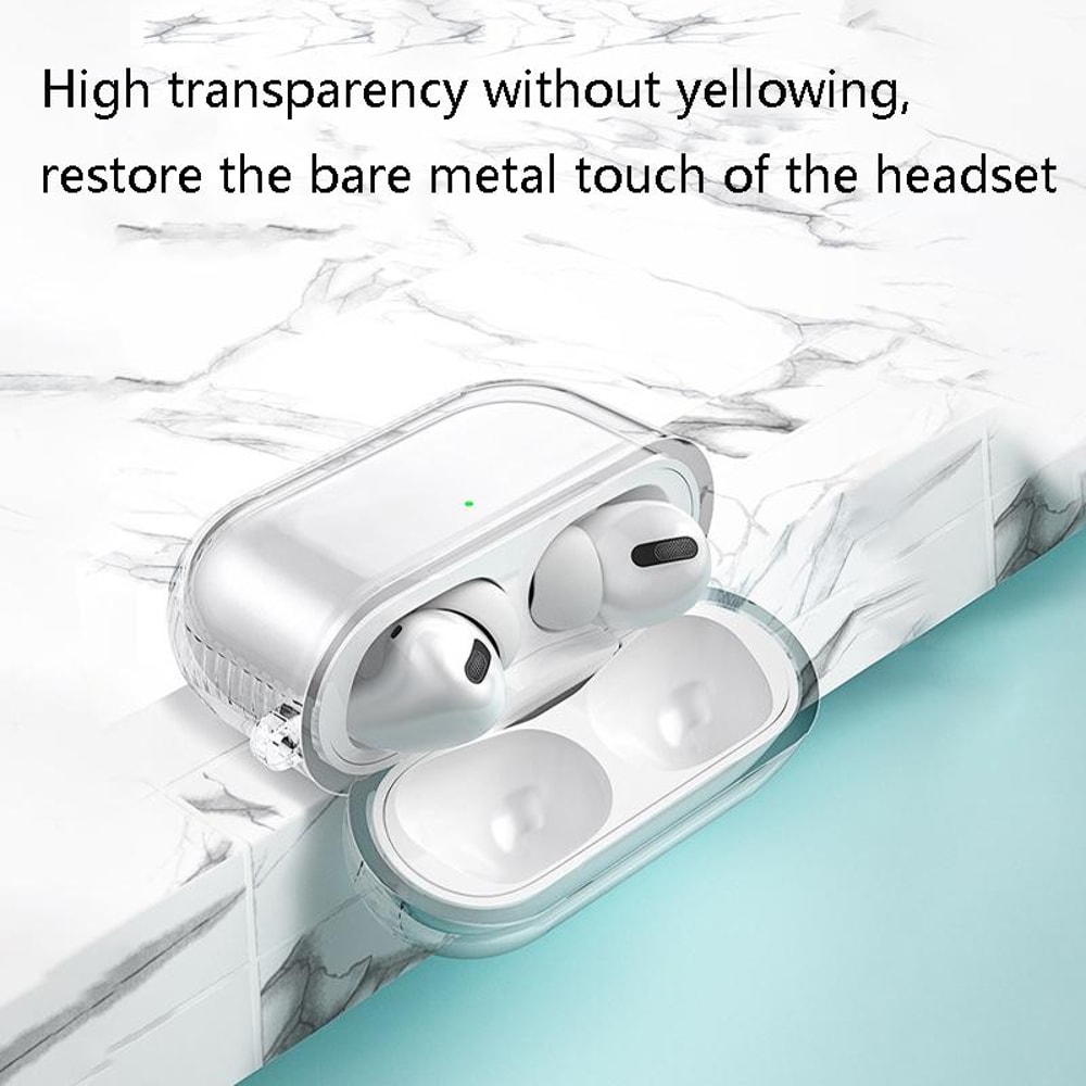 Clear Shockproof TPU AirPods Pro Case Covers 3
