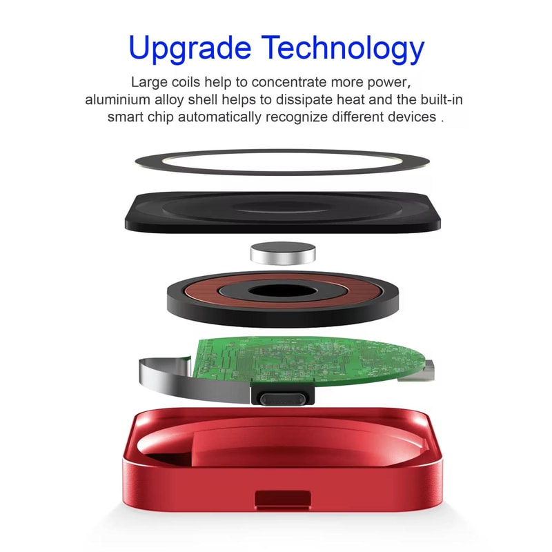 Magnetic Wireless Charger Station For Phone Watch And Earbuds 8