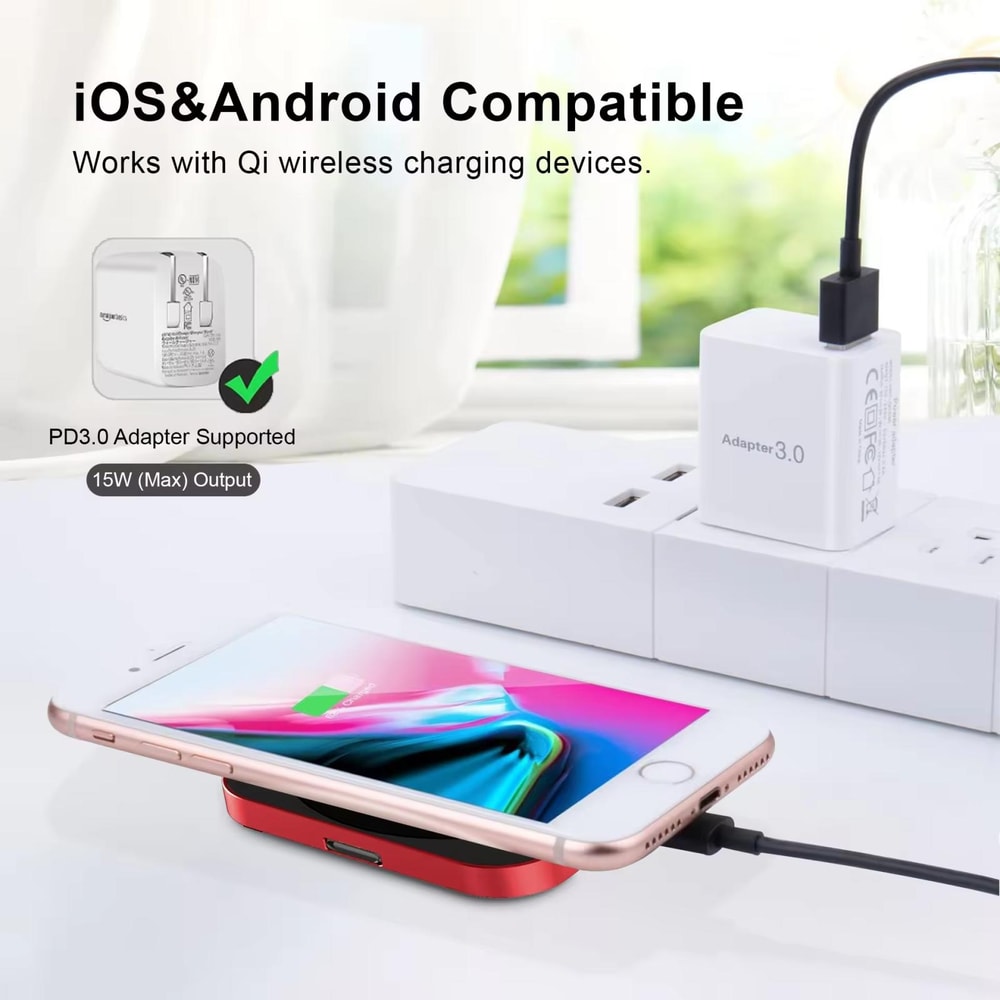 Magnetic Wireless Charger Station For Phone Watch And Earbuds 7