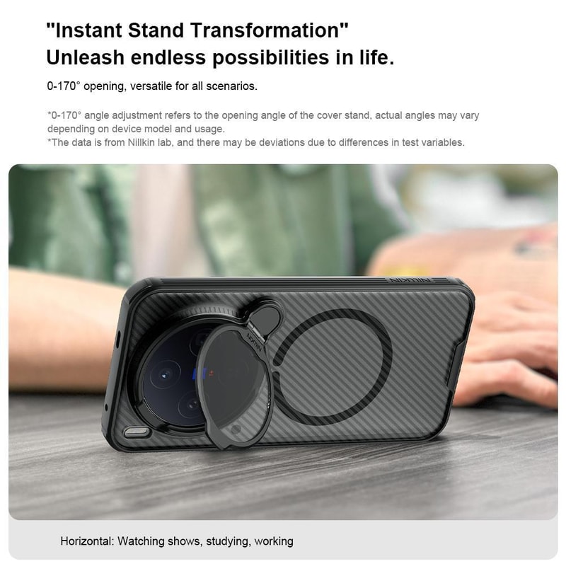 CamShield MagSafe Phone Case For Vivo Magnetic Translucent Lens Protection Cover 17