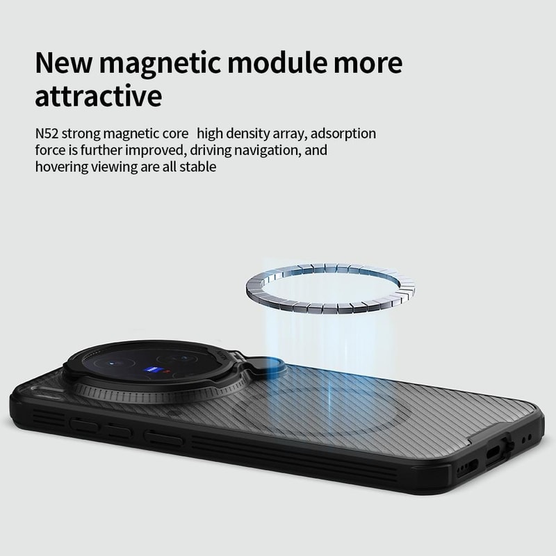 CamShield MagSafe Phone Case For Vivo Magnetic Translucent Lens Protection Cover 18