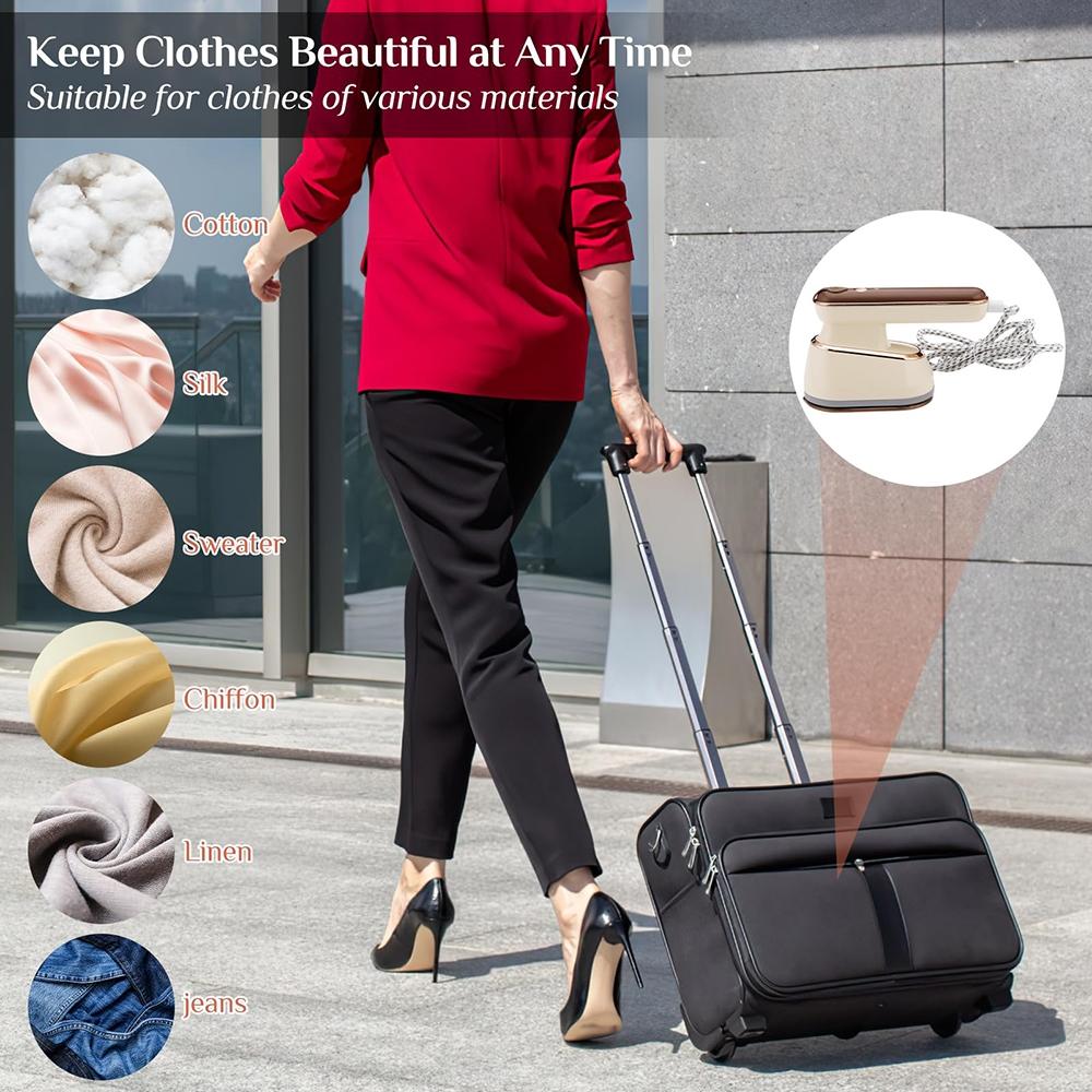 2in1 Steam Iron Portable Handheld Garment Steamer For Wet Dry Wrinkle Removal 7