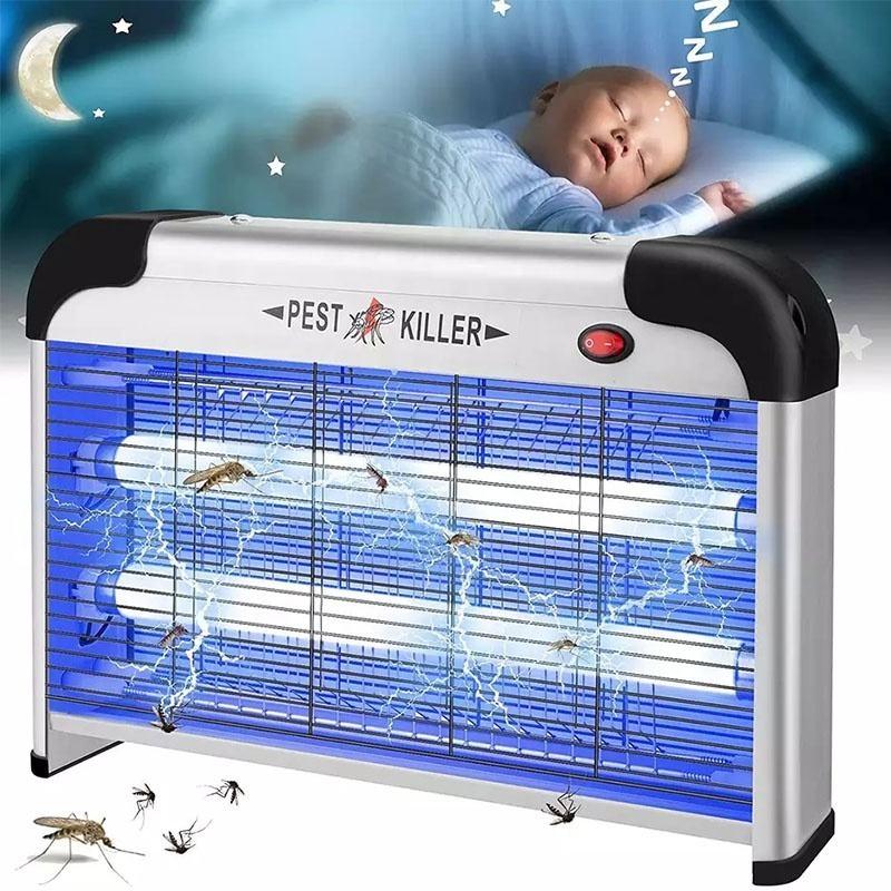 20W Indoor Mosquito Killer Lamp Electric Fly Killer with UV Trap Quiet Safe Bug Zapper