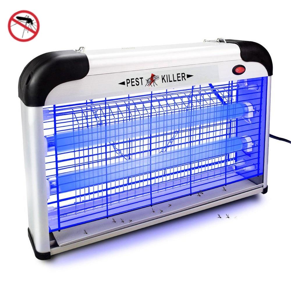 20W Indoor Mosquito Killer Lamp Electric Fly Killer with UV Trap Quiet Safe Bug Zapper