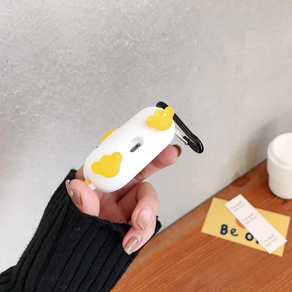 Cute Duck AirPods Pro Case Soft Silicone Protective Cover