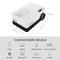 Portable HD Mini Projector 1080P With Tripod Mount And BuiltIn Speakers 9
