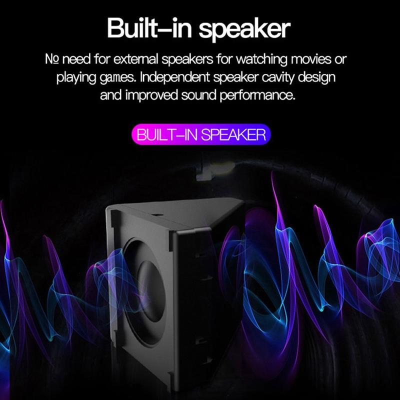 Portable HD Mini Projector 1080P With Tripod Mount And BuiltIn Speakers 15