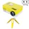 Portable HD Mini Projector 1080P With Tripod Mount And BuiltIn Speakers 3