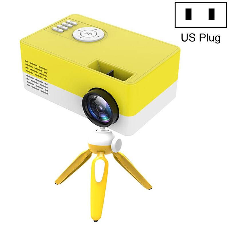Portable HD Mini Projector 1080P With Tripod Mount And BuiltIn Speakers 3