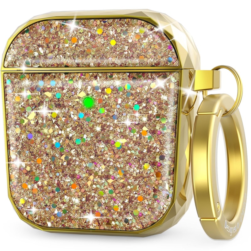 AirPods Case Electroplated Glitter Hard Shell Cover 8