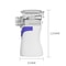 Portable Ultrasonic Nebulizer Inhaler For Adults Kids Quiet Mesh Atomizer 3