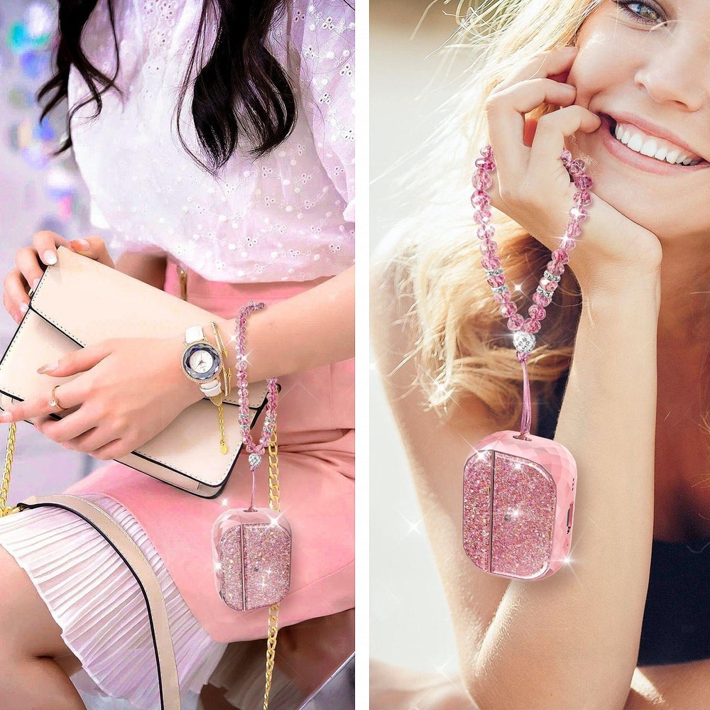 AirPods Pro Case Electroplated Hard Shell Cover With Carabiner 3