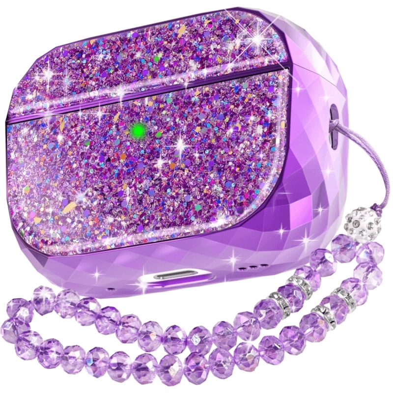 AirPods Pro Case Electroplated Hard Shell Cover With Carabiner 7