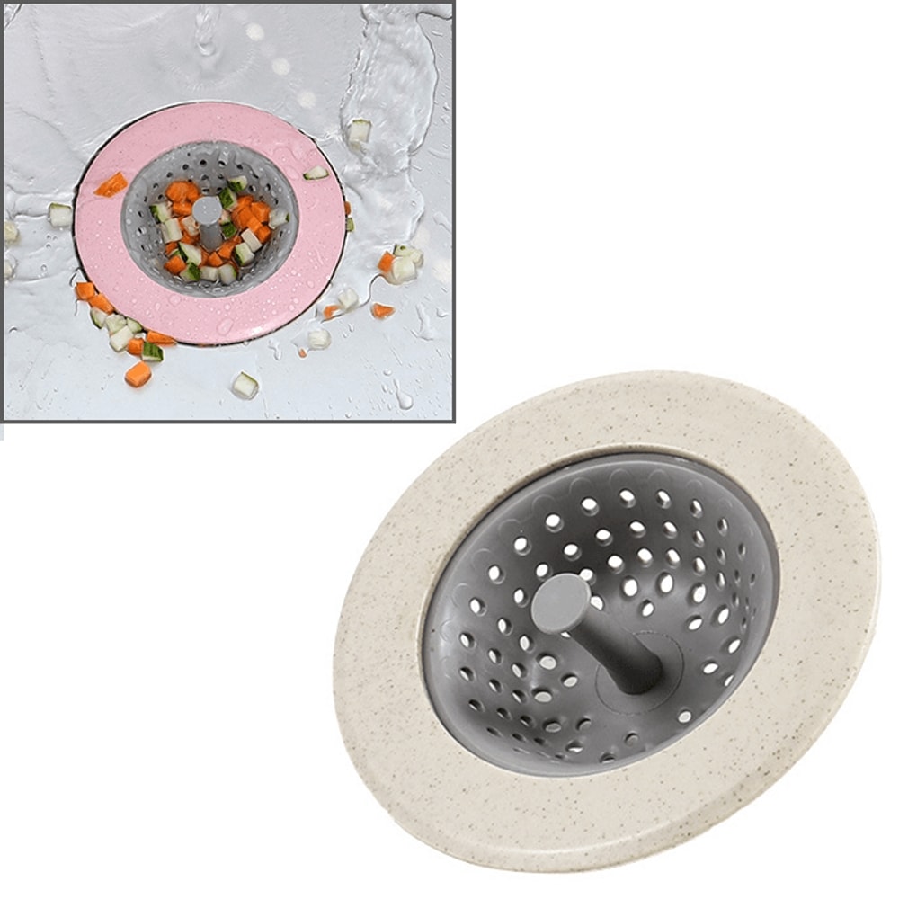 Kitchen Sink Drain Filter AntiClog Mesh Bag Reusable Sink Strainer Hair Catcher Net 6