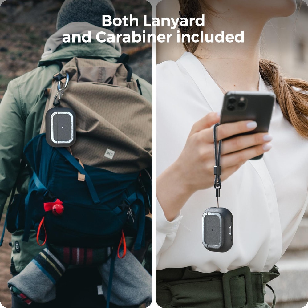 AirPods Pro Case With Dual Lanyard TPU Aluminum Protective Cover 5